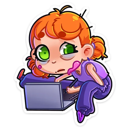 💻 Стикер «Ника» для Telegram