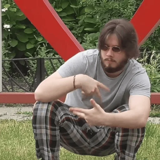 🥜 Стикер «Долбоёбские стикеры Никиты и Ноунейм челов» для Telegram