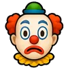 😔 Эмодзи «Клоун Никита» для Telegram
