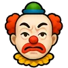 😡 Эмодзи «Клоун Никита» для Telegram