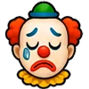 😢 Эмодзи «Клоун Никита» для Telegram