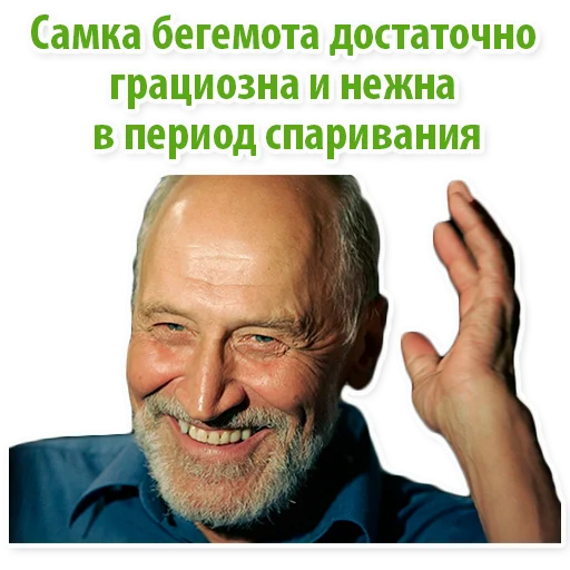 🙀 Стикер «Николай Дроздов (В Мире Животных)» для Telegram