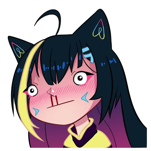 😍 Стикер «Nekosay» для Telegram