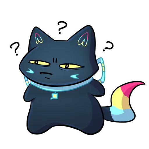 🤔 Стикер «Nekosay» для Telegram