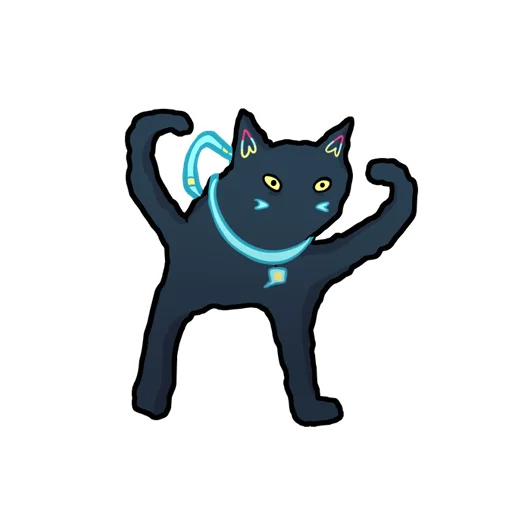 👾 Стикер «Nekosay» для Telegram