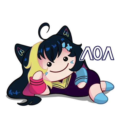 😄 Стикер «Nekosay» для Telegram