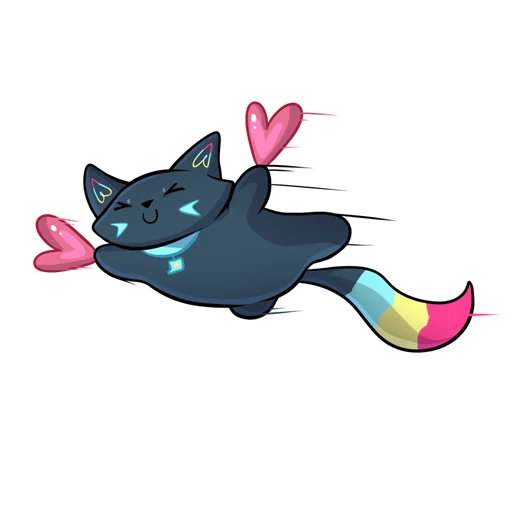 😍 Стикер «Nekosay» для Telegram