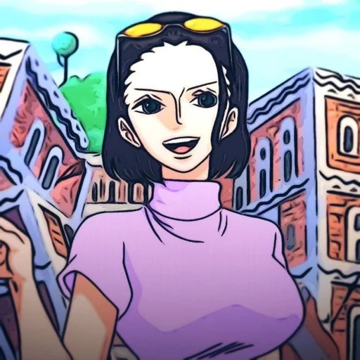 🕸 Стикер «Нико Робин» для Telegram