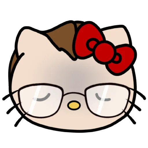 😔 Стикер «Никюры китти» для Telegram