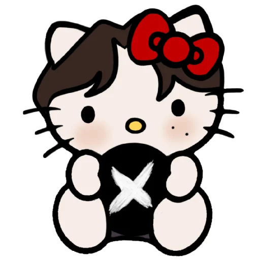 ☺️ Стикер «Никюры китти» для Telegram