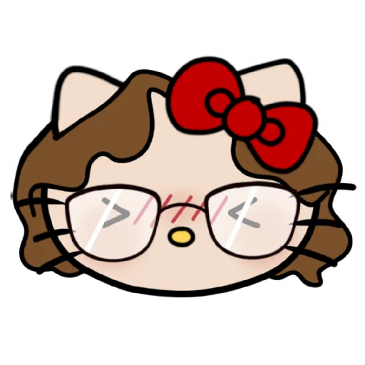 😳 Стикер «Никюры китти» для Telegram