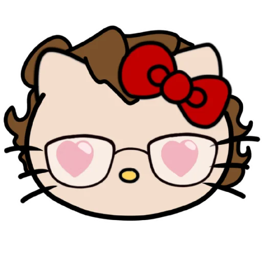 😍 Стикер «Никюры китти» для Telegram