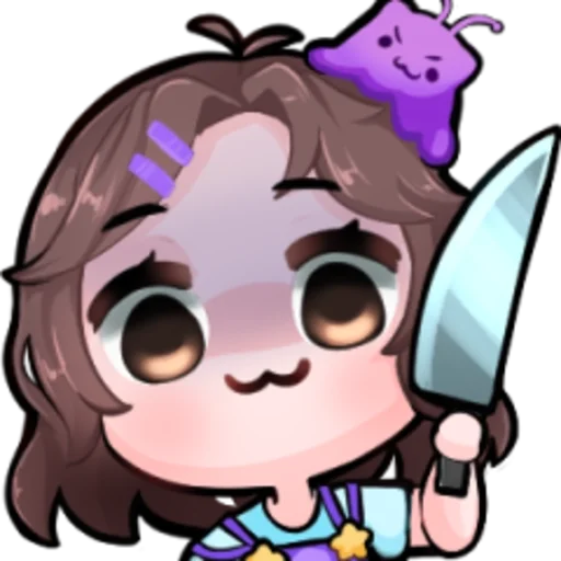 😈 Стикер «Nimu Spacecat» для Telegram