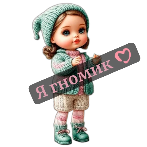 🧸 Стикер «nina dolls» для Telegram