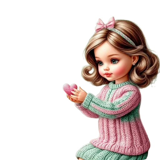 🧸 Стикер «nina dolls» для Telegram