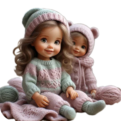 🧸 Стикер «nina dolls» для Telegram