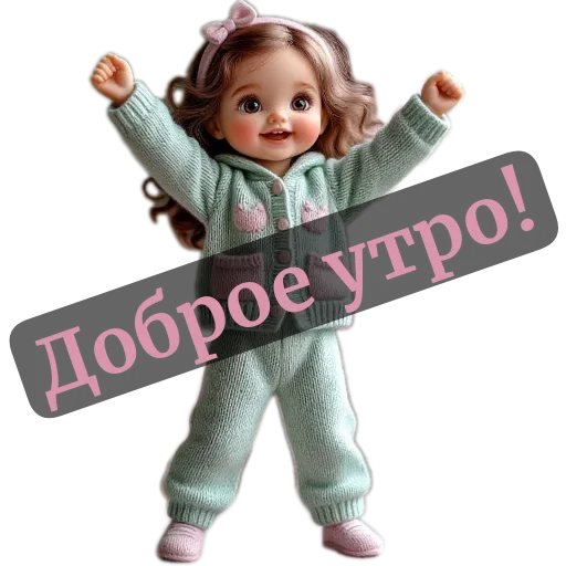 🤲 Стикер «nina dolls» для Telegram