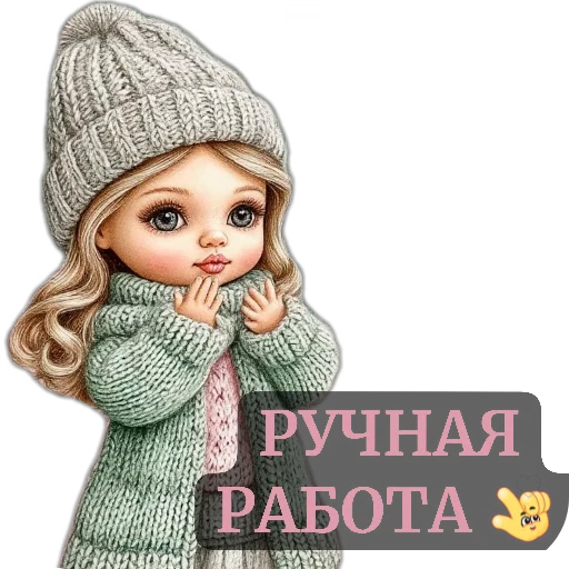 🧸 Стикер «nina dolls» для Telegram