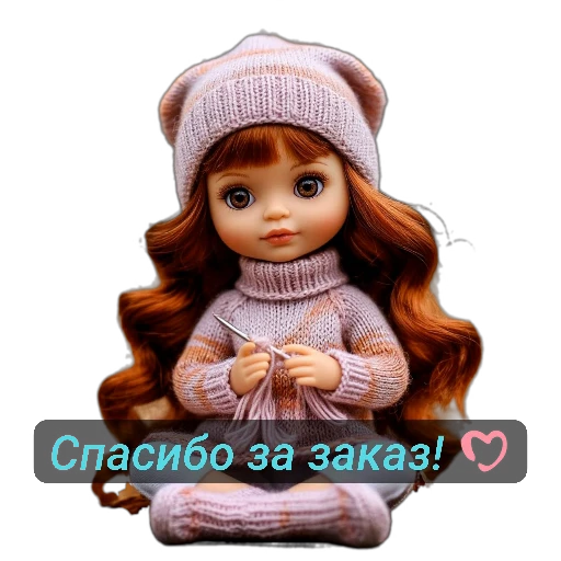 Стикерпак nina dolls для Telegram