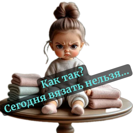 🧸 Стикер «nina dolls» для Telegram