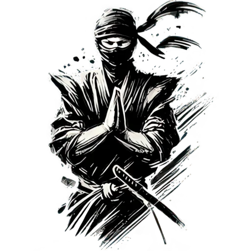 🙏 Стикер «Ниндзя» для Telegram