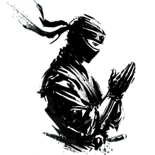 🙏 Стикер «Ниндзя» для Telegram