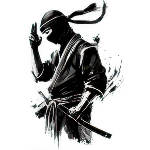 ✌️ Стикер «Ниндзя» для Telegram