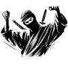 💪 Эмодзи «Ниндзя» для Telegram