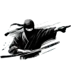 👉 Эмодзи «Ниндзя» для Telegram