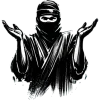 🤷‍♂ Эмодзи «Ниндзя» для Telegram