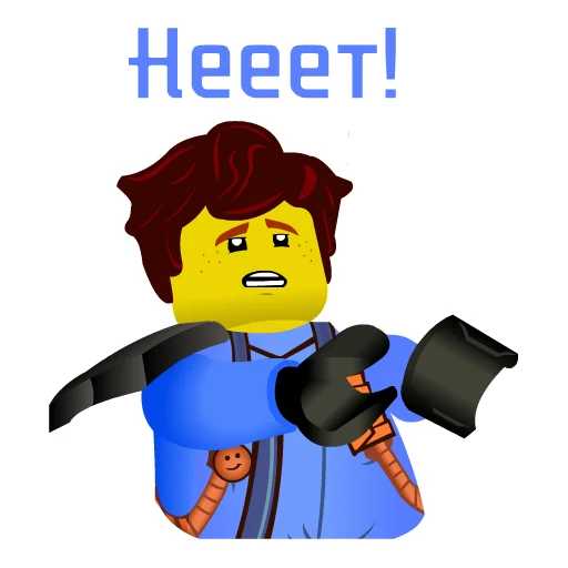 🙅‍♂ Стикер «Ninjago» для Telegram