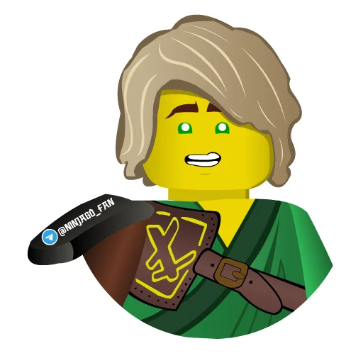 😀 Стикер «Ninjago» для Telegram