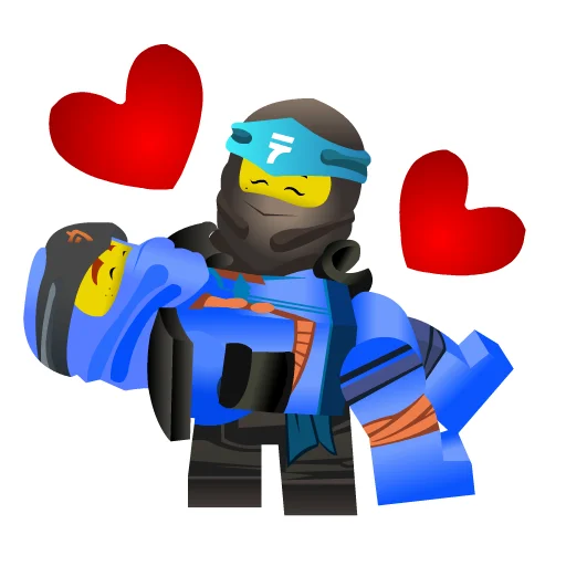 😘 Стикер «Ninjago» для Telegram