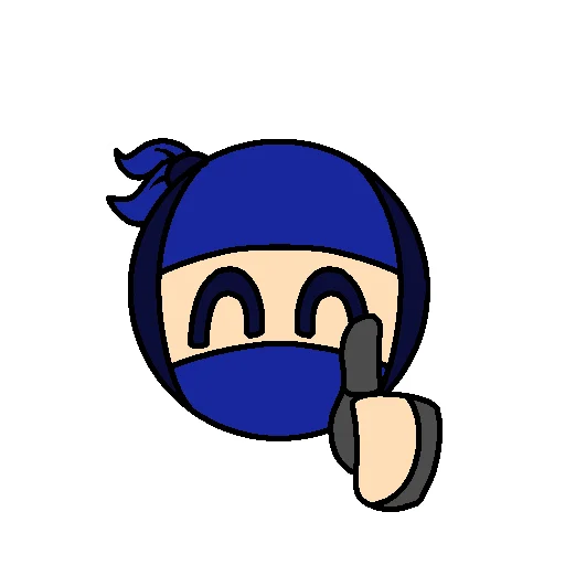 👍 Стикер «Ninja pack» для Telegram