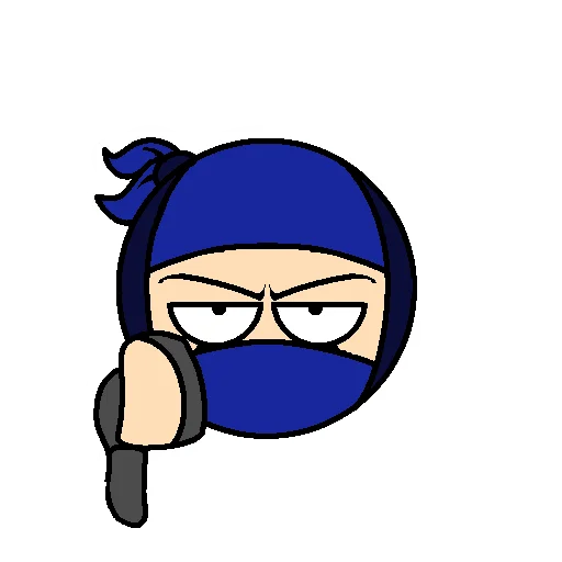 👎 Стикер «Ninja pack» для Telegram