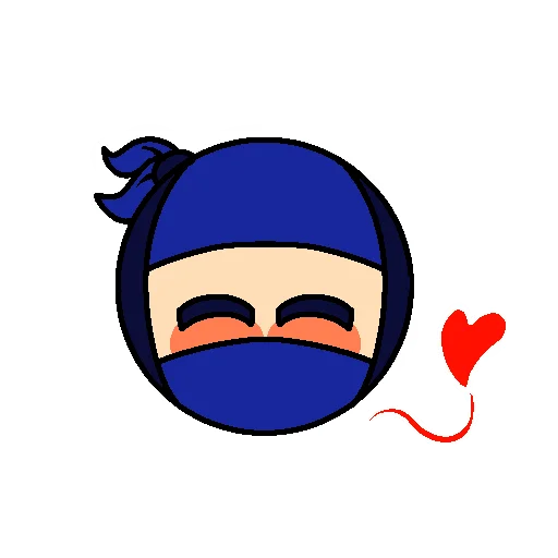 ❤️ Стикер «Ninja pack» для Telegram