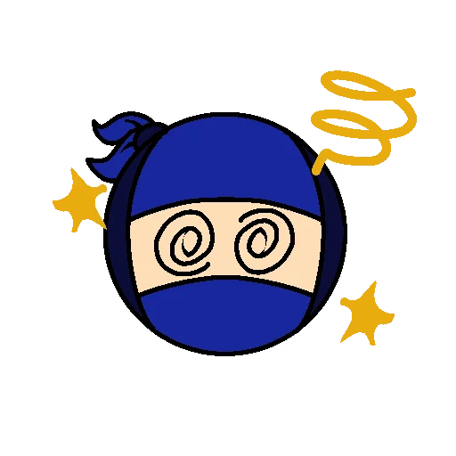 😵‍💫 Стикер «Ninja pack» для Telegram