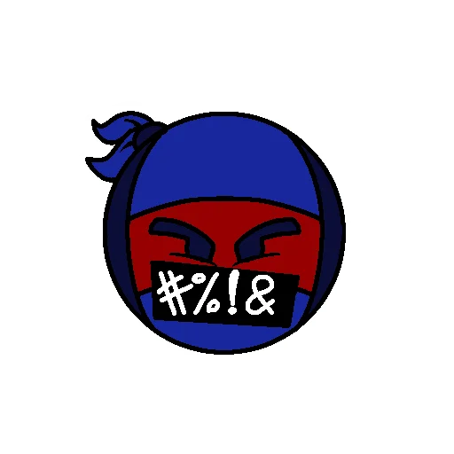 🤬 Стикер «Ninja pack» для Telegram