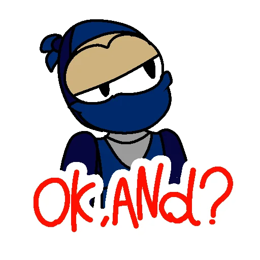 👌 Стикер «Ninja pack» для Telegram