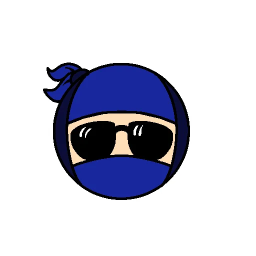 😎 Стикер «Ninja pack» для Telegram