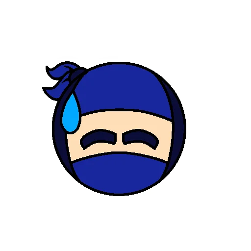 😅 Стикер «Ninja pack» для Telegram