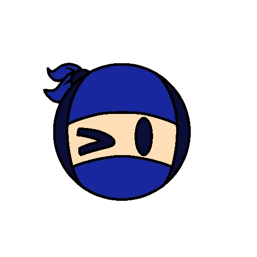 😉 Стикер «Ninja pack» для Telegram
