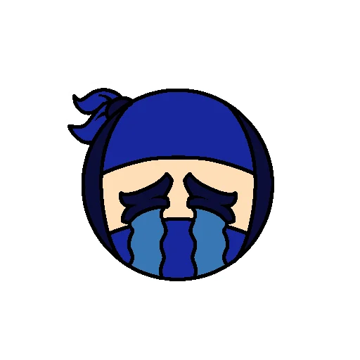 😭 Стикер «Ninja pack» для Telegram