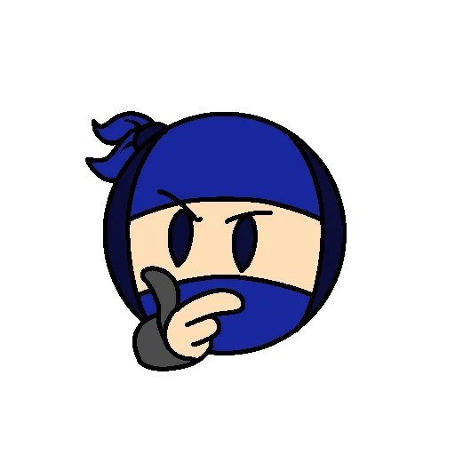 🤔 Стикер «Ninja pack» для Telegram