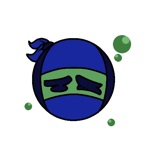 🤢 Стикер «Ninja pack» для Telegram