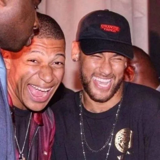 🤣 Стикер «neymar and mbappe» для Telegram