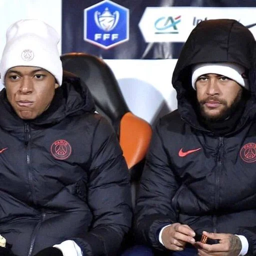 🤨 Стикер «neymar and mbappe» для Telegram