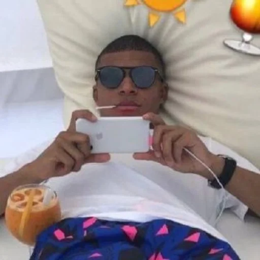 🍹 Стикер «neymar and mbappe» для Telegram