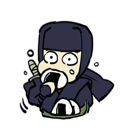 🍜 Стикер «Ниндзя Мичанс» для Telegram