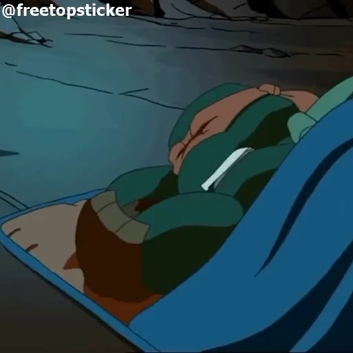 💤 Стикер «Черепашки-ниндзя» для Telegram